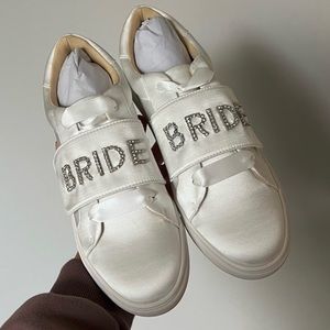 Betsey Johnson bride sneakers!